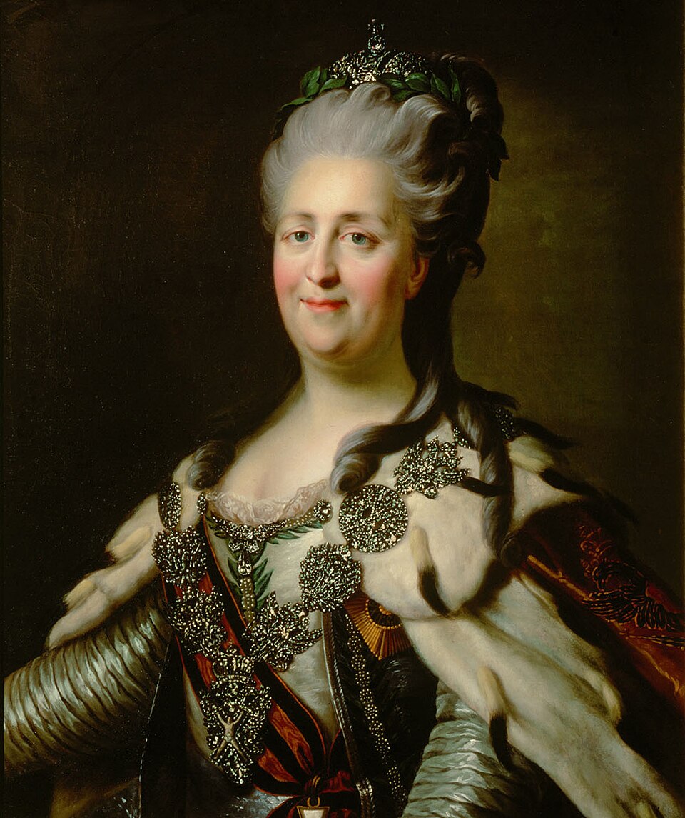 Екатерина II, портрет 1780-х годов